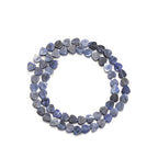 6mm Natural Blue Agate Stone Beads Heart Shape Cute Fine Gems Spacer Beads Fit Jewelry Making DIY Exquisite Necklace Bracelet Accessory - color: Blue Agate