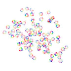 Mandala Crafts Rainbow Heishi Beads 4mm – 6000 Flat Polymer Disc Clay Beads for Adult Jewelry Making Spacer Beads, Bracelets, Necklaces, and Earrings - color: Rainbow, size: 4mm 6000 PCs