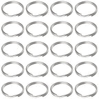 Pawfly 100 Pack 3/5 Inch Mini Split Jump Ring with Double Loops Small Metal Rings Connectors for Jewelry Necklaces Bracelets Earrings Crafts Ornaments and DIY Arts - size: 3/5 Inch,100 PCS