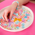 Creativity for Kids Mermaid Bead Jewelry Jar: Create 40+ Friendship Bracelets for Girls, DIY Girls Beads Jewelry Making Kit, Spring Crafts & Mermaid Gifts (Ages 6+)