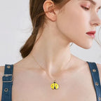50 Pcs Ladybug Charms, Alloy Insect Pendants, Handcrafted Ladybug Charms, Animal Themed Jewelry for Bracelets, Necklaces, Earrings Making - color: Yellow