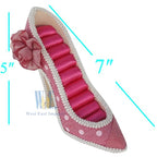 2 PCS Set Jewlery Display Shoe Ring Holder - Mannequin Necklace Display Bracelet Orgaziner (Or) - color: Or
