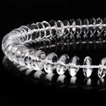 RUBYCA Natural AAA Grade Quartz Crystal Translucent Rondelle Beads for Jewelry Making 1 Strand 8mm - color: Rondelle Translucent, size: 8mm