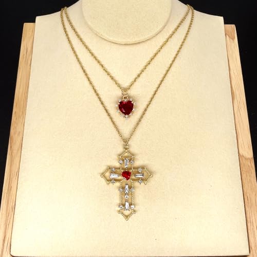 Zirconia Crystal Rhinestone Cross Charms for Jewelry Making Bracelet Necklace Choke Earring Pendant Key Chain Craft Supplies DIY Accessories - color: B_10Pcs