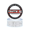 Solid Bare Stainless Steel Wire Round Selection, Dead Soft, 5OZ, 26 Gauge. - color: Stainless Steel, size: Stainless Steel 5 OZ - 26 GA