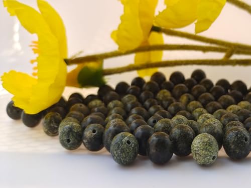 Stone Beads 6mm 140pcs Curbstone Jasper Beads Round Loose Gemstones Beads for Bracelet Necklace Jewelry Making (6mm, 60608 Curbstone Jasper) - color: Curbstone Jasper Beads, size: 6mm