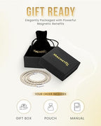 MagnetRX Titanium Magnetic Necklace – Ultra Strength Magnetic Necklaces for Women & Men – Effective Titanium Necklace with 55 Magnets (Silver & Gold, 20 Inches) - color: Silver & Gold, size: 20 Inch (Pack of 1)