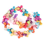 Turquoise Beads Strands Colorful Butterfly Turquoise Loose Spacer Beads Spring Summer Craft Bead for DIY Necklace Earring Bracelet Jewelry Making Supplies - color: Mixed Color-Butterfly