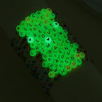 Friendship Bracelets Boho Stackable Bracelets for Women Surfer Heishi Clay Bead Bracelets Stretch Preppy Bracelets Colorful Boho Bracelets for Women - color: 12pcs LUCKY(night light)
