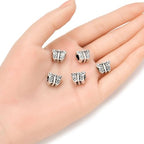 40pcs Butterfly Symbol of Transformation Large Hole Loose Beads (4.5mm Hole) Antique Silver Metal Spacer for DIY Craft Jewelry Making MEC-A3 - size: Butterfly