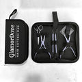 Hair Extension Pliers Kit Microlink Pliers for Weft Extensions Hair Extension Beading Tool Hair Needle Pulling Hook Bead Closer and Remover Pliers - color: Blush Lilac