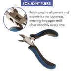 The Beadsmith Ergonomic Side Cutter Tool – 5 inches (127mm) – Comfortable Ergonomic Grip, Double-Leaf Springs & Polished Steel Head – Extra-Fine Tips Precision to Medium Level Work - style: Side Cutter