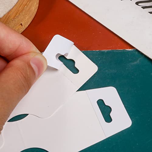 200PCS Bracelet Display Cards Necklace Holder Cards Self Adhesive Jewelry Packaging Selling Card for Small Business (Mable, 1.8x4.7 inches) - color: Mable, size: 1.8x4.7 inches
