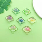 Sailanzi 14pcs Resin material ocean devil fish set Pendant Jewelry Making DIY Keychain Earrings Pendant Various Design Charms for Jewelry Making Bracelets Necklace (SN765) - color: SN765
