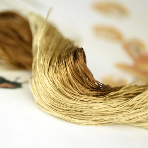 Mulberry Silk Floss Embroidery Thread Floss-Cross Stitch Threads China Silk Woven Jewelry Threads DIY Sewing Kits (54) - color: 54