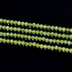 Adabele 15 Inch Natural Green Peridot Healing Gemstone 3mm (0.12 Inch) Tiny Small Faceted Round Loose Beads Stone Spacer (130-140pcs) for Craft Jewelry Making GK3-11 - color: Peridot, size: 3mm (0.12") - 15 inch/1 strand