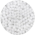 BONNY BOXX 1000PCs 6MM Jelly White Acrylic Round Beads, Smooth Transparent Acrylic Balls, Plastic Resin Gumball Bubblegum Chunky Beads for Necklace & Bracelet Making, Crafting Supplies - color: Jelly White, size: 6MM