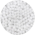 BONNY BOXX 1000PCs 6MM Jelly White Acrylic Round Beads, Smooth Transparent Acrylic Balls, Plastic Resin Gumball Bubblegum Chunky Beads for Necklace & Bracelet Making, Crafting Supplies - color: Jelly White, size: 6MM