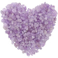 400pcs Natural Chip Stone Beads for Jewelry Making Lavender Amethyst 5-8mm Irregular Gemstones Healing Crystal Loose Rocks Bead Hole Drilled for Ring Earrings Necklace Bracelet Making DIY Art Crafts - color: Lavender Amethyst (2 Strands-62")