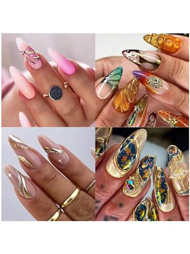 Basic Acrylic Nail Kit,Acrylic Powder and Liquid Set,AcrylicS NailS Liquid,3Colors NailS AcrylicS Powder Kit with Manicure Tools for Beginner Nail Art Manicure DIY (A2)