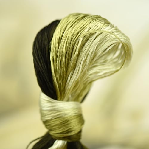 MIINGGUXIUYI Mulberry Silk Floss Embroidery Thread Floss-Cross Stitch Threads China Silk Woven Jewelry Threads DIY Sewing Kits (85) - color: 85