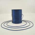 2 mm 330 Feet Satin Nylon Cord String for Jewelry Making Bracelet Necklaces Beading Thread Rattail Macrame Kumihimo Chinese Knot Craft Navy Blue - size: Navy Blue