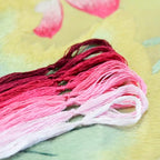 8 Skeins Mulberry Silk Floss Embroidery Thread Floss-Cross Stitch Threads China Silk Woven Jewelry Threads DIY Sewing Kits (05) - color: 05