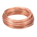 PATIKIL 99.9% Pure Copper Wire for Jewelry Making, 10 Gauge (2.6mm) Copper Craft Wire 24.6 Feet Beading Jewelry Making Supplies for Crafting Wreath Electroculture Gardening - size: 10 Gauge x 24.6 Feet