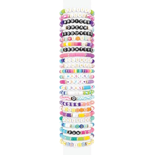 Make It Real Swift Clicks Deluxe Bracelet Studio - Create Colorful Friendship Bracelets with Swift Clicks Deluxe Design Tool - Includes Beads and Charms - style: Deluxe Swift Clicks