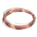 uxcell Pure Copper Wire 99.99% 20 Gauge 0.8mm 10m/33 ft Tarnish Resistant | Soft Craft Copper Wire Jewelry Wire for Jewelry Making Beading DIY Crafts Supplies,Copper - size: 20 Gauge 0.8mm