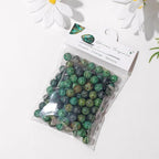 Raicegs 100pcs 8mm African Turquoise Beads Natural Gemstone Beads Round Loose Beads for Jewelry Making DIY Bracelets Necklace - color: African Turquoise, size: 8mm Round