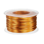 HARFINGTON 18 Gauge Aluminum Craft Wire 1.0mm 98.5ft Flexible Bendable Anodized Metal Jewelry Sculpting Wire for Jewelry Making Modelling Craft DIY, Gold Tone - color: Gold Tone, size: 30M x 1.0mm