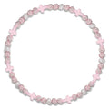Beaded Baseball Necklace | Adjustable Sports Rope Chain with Baseball Cross Charm - Great Baseball Drip Gift for Players and Fans - color: Pink White Pink
