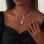 Coshilta Layered Gold Necklaces for Women, 14K Plated Gold Sterling Silver Plated Dainty Pendant Necklace Set with Cubic Zirconia,Stackable Chain Choker,Trendy Personalized Jewelry Gift Non Tarnish - style: C-N0549-S