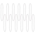 Party Beads - Small Round - size: 12-Pack, style: White (12-Pack)
