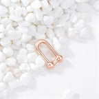 14K Gold Jewelry Clasp Necklace Extender Clasp Bracelet Extension Connector for DIY Necklace Bracelet Anklet Jewelry Making (Style 11-Rose) - size: Style 11-Rose