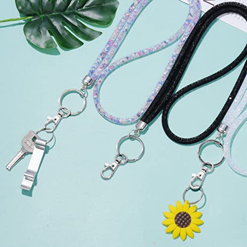 cnomg 50 pcs Swivel Clasps Lanyard Snap Hook,cnomg Metal Swivel Lanyard Snap Hook Lobster Claw Clasp 38mm(Sliver) - color: Sliver, size: 1.5 inches