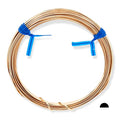 20 Gauge, 14/20 Yellow Gold Filled Wire (Half Round) Half Hard 14K Gold Filled Made in USA - 15FT by CRAFT WIRE - size: 20 Gauge, style: 15 Feet