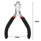 End Cutting Pliers for Jewelry Making, Nail Puller Tool for Carpenter, End Nippers for Zipper Install Stops, Wire Cutting - style: Zipper Install Pliers