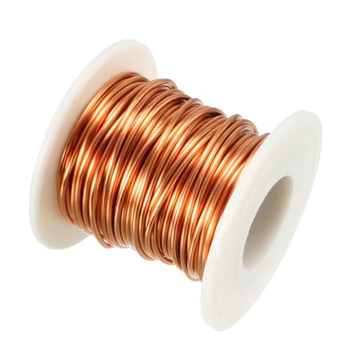 Copper Wire Beaded Jewelry Craft Wire, Used for Jewelry Crafts Making, Ornaments Floral Decoration COPPER WIRE, 12 Gauge-2MM, 39FT-10.5OZ