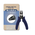 Beadalon Crimp Tool Standard - Fits Crimp Beads #1-3, Crimp Tubes #2-3, Dark Blue, Pocket Travel Size 4 in / 10.1 cm - color: Dark Blue, size: Standard - Pocket