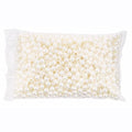 FM FM42 500g/700pcs 12mm Pearls with 5mm Big Hole Ivory Simulated Pearl Beads for Crafts - color: 12mm Pearls with 5mm Hole, 500g/700pcs