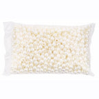 FM FM42 500g/700pcs 12mm Pearls with 5mm Big Hole Ivory Simulated Pearl Beads for Crafts - color: 12mm Pearls with 5mm Hole, 500g/700pcs