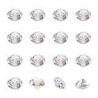 Fashewelry 1000Pcs Crystal Clear Cubic Zirconia Faceted Rhinestone Cabochons 1mm Mini Pointed Back Diamante Gems Beads No Hole for Nail Art Craft Replacing Jewelry - color: Clear, size: 1mm-zirconia