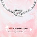 Love Family Friendship Graduation Mothers Nurses Day S925 Bead Pendant Charms for Pandora Bracelets Necklaces, Gifts Women, for Anniversary Birthday Valentines Day Christmas, Silver Gold - style: Grad-Graduation Congratulation Charm