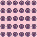1 Box 6MM 120PCS Natural Amethyst Round Beads with Hole Purple Gemstone Crystal Chakra Reiki Power Energy Loose Spacer Charm Bead Bulk for Jewelry Making Earrings Bracelets DIY Craft Supply