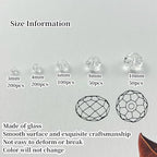 600pcs Crystal Glass Beads 3mm 4mm 6mm 8mm 10mm Rondelle Faceted Crystal Beads Spacer Beads for Necklace Bracelet Earrings DIY Jewelry Crafts Making Supplies(Clear) - color: Clear