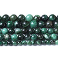 10mm 36pcs Natural Green Emerald Stone Beads Round Loose Beads AAA Energy Healing Power Stone Beads for Jewelry Making DIY Bracelet Necklace 15"(Green Emerald Stone, 10mm) - color: Green Emerald Stone, size: 10mm