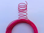 15 Gauge Anodized Aluminum Wire 49 Feet for Jewelry Making Craft DIY（1.5mm,Rose Red,41505） - color: Rose Red, size: 15 Gauge