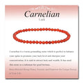 MASSIVE BEADS Natural Genuine Gemstone Beads Healing Crystal Chakra Reiki Jewelry Faceted Round Beads Bracelets 3mm - color: Carnelian